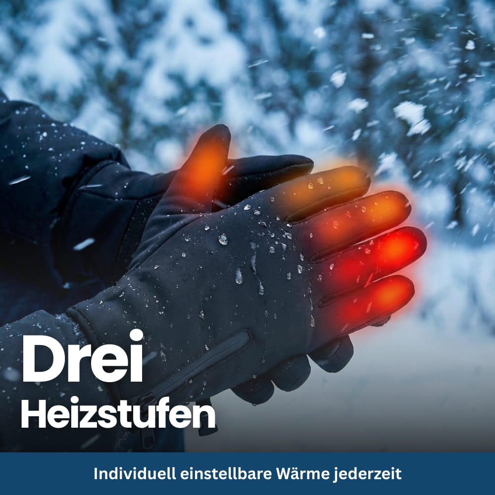 ThermoHeat Gloves with 3 Heating Levels