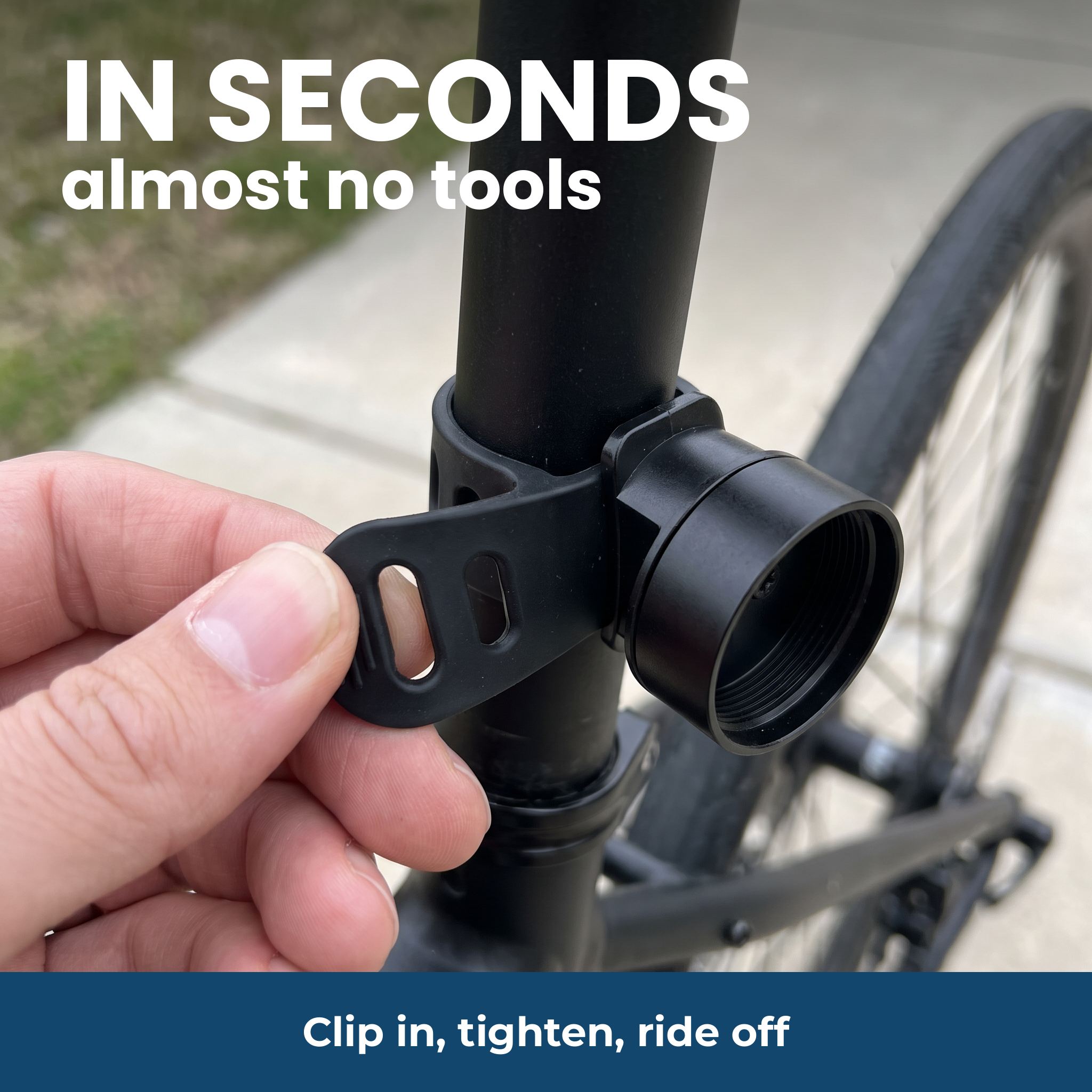 In seconds