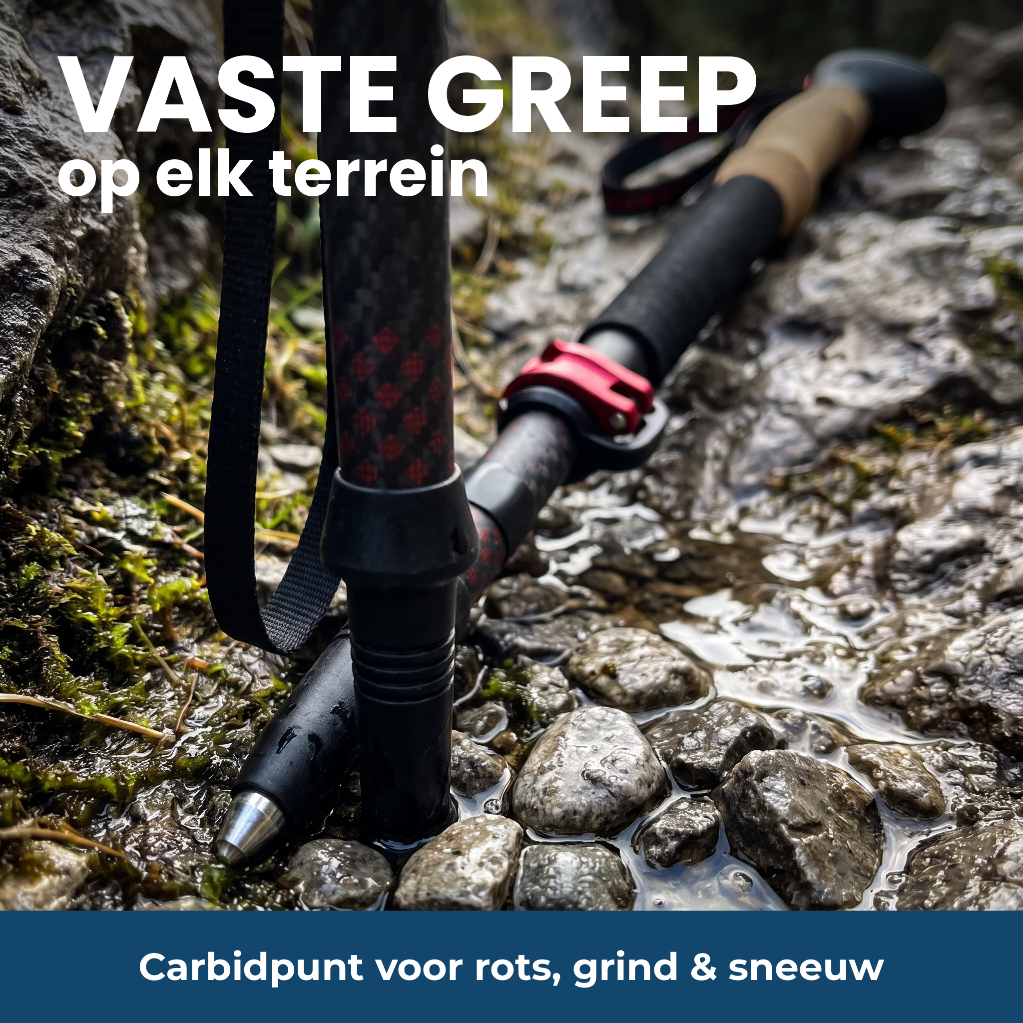 Vaste grip op elk terrein