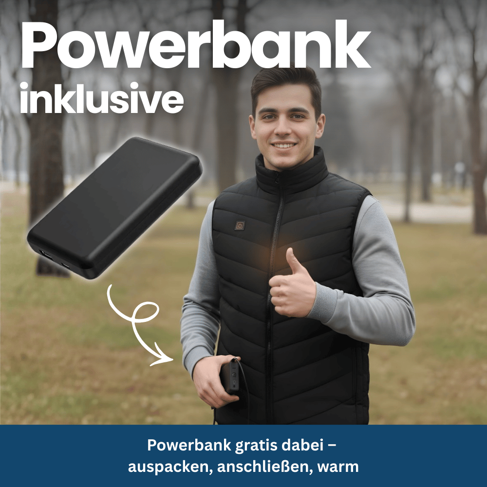 ThermoCore Heated Vest (9 Heating Zones)