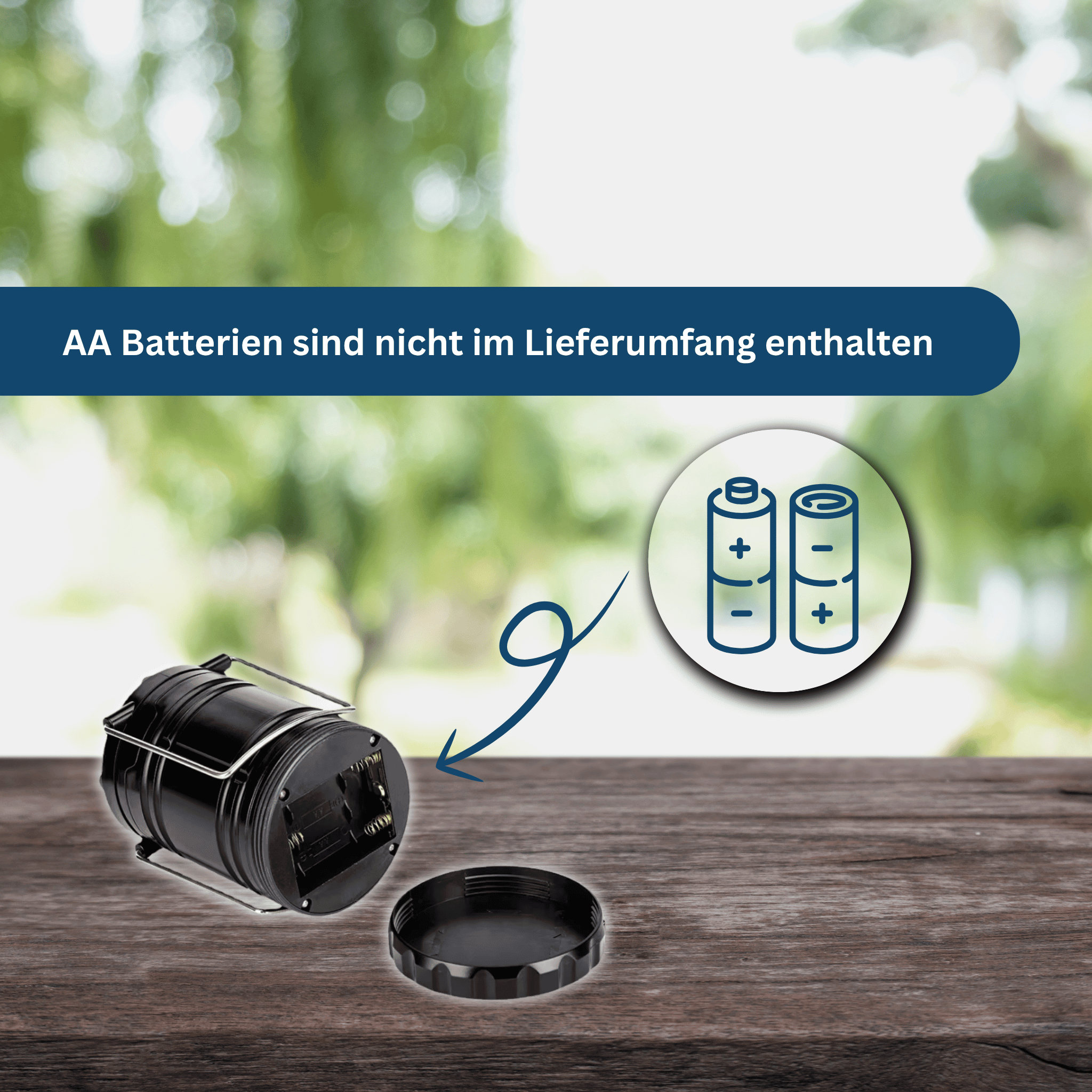 Compact LED Camping Lantern – Bright & Portable for the Outdoors