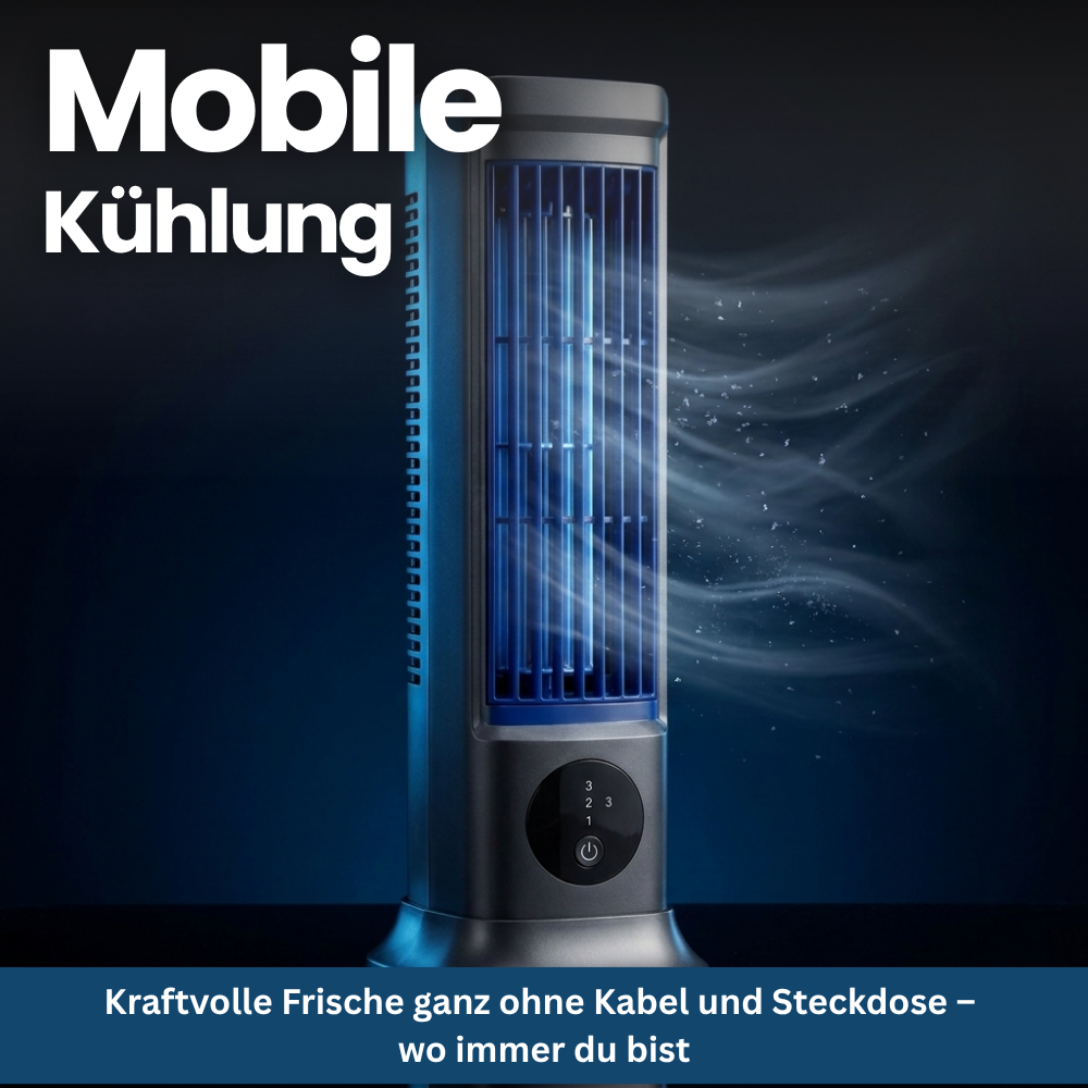 Portable air conditioner with 3 speeds