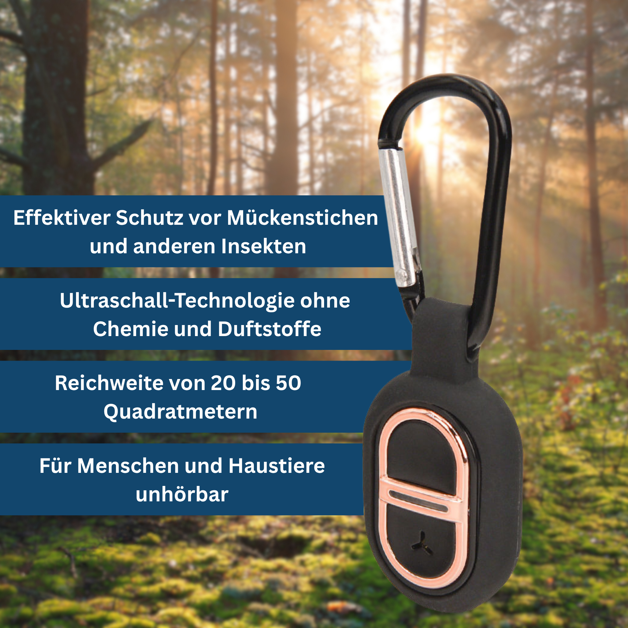 InsectClip – Anti‑Mosquito Pendant