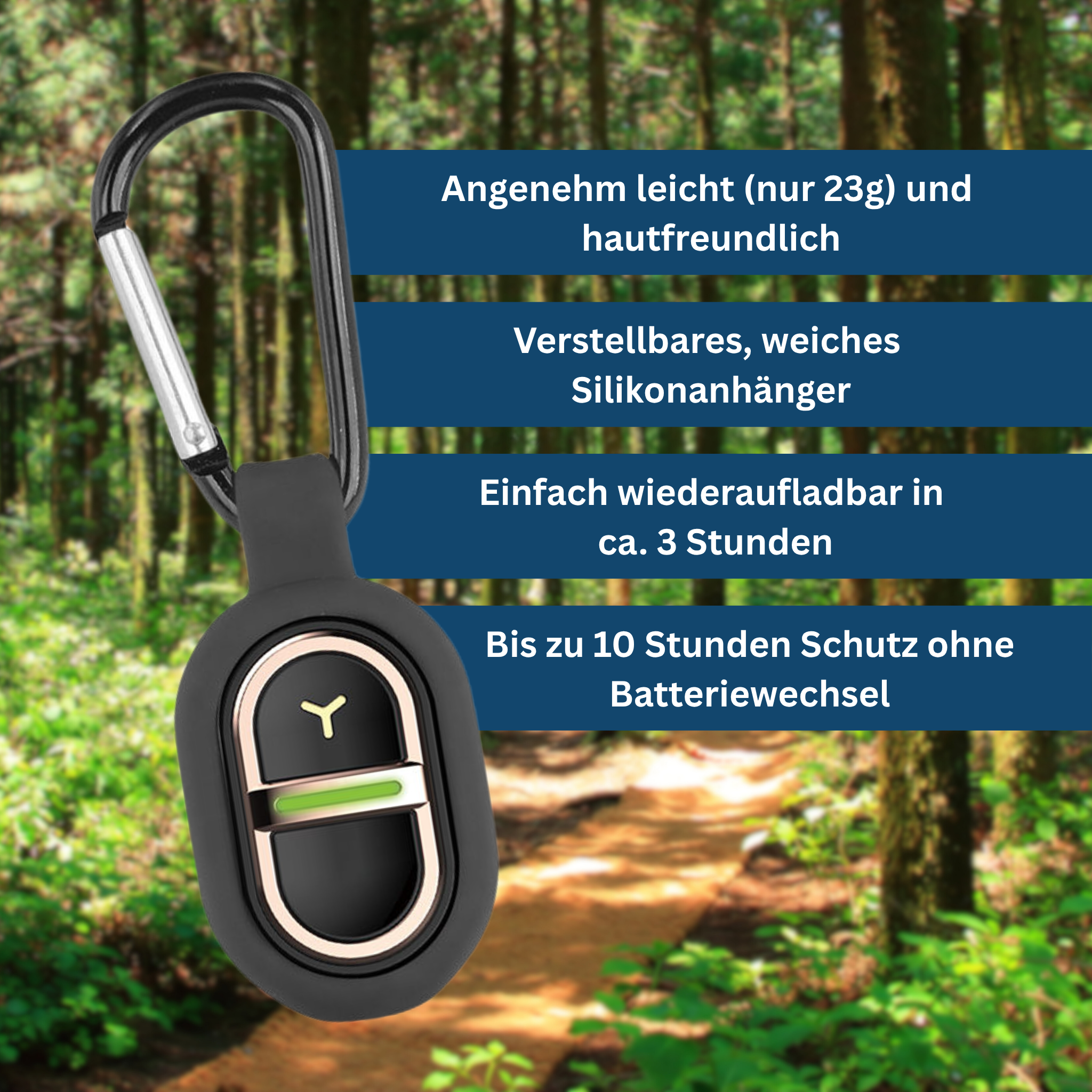 InsectClip – Anti‑Mosquito Pendant