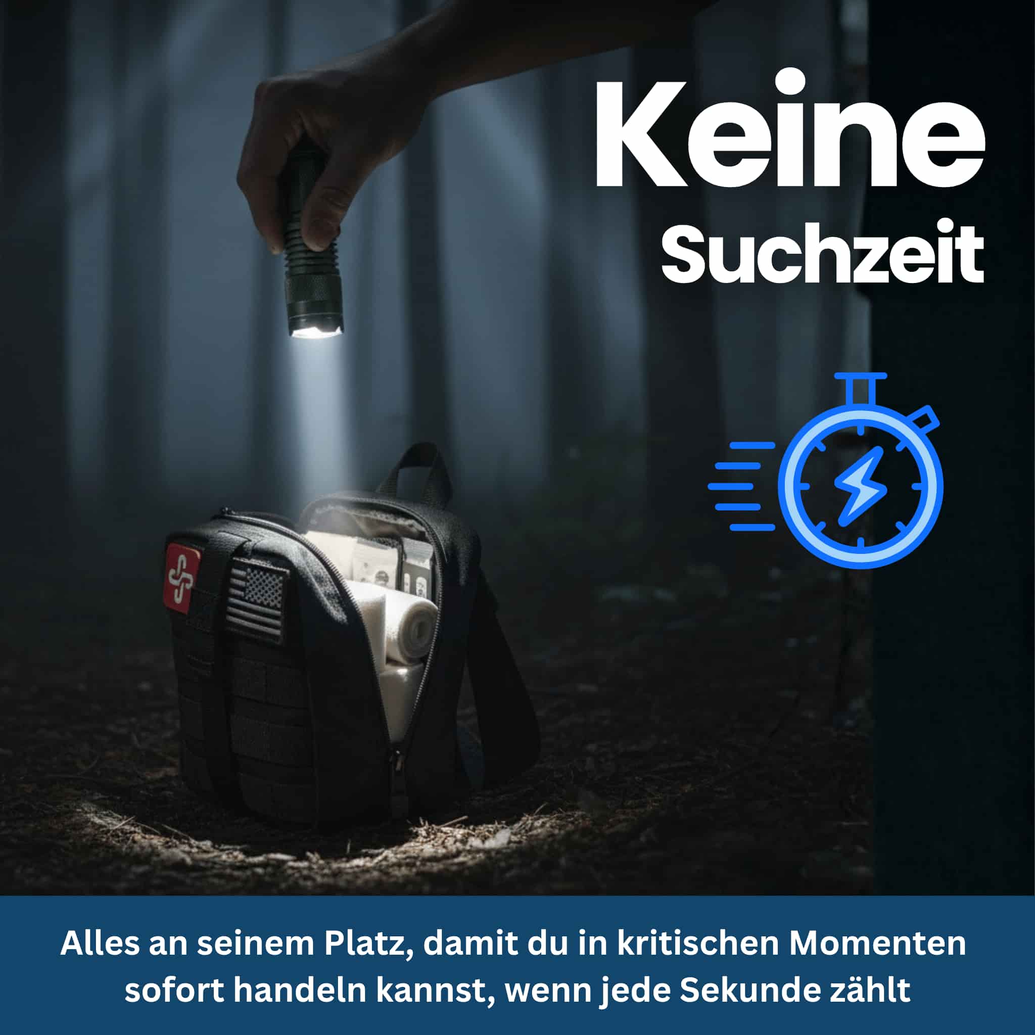 Tactical Emergency Backpack – 30+ Survival Tools in One Compact Kit