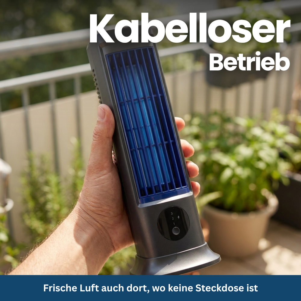 Portable air conditioner with 3 speeds