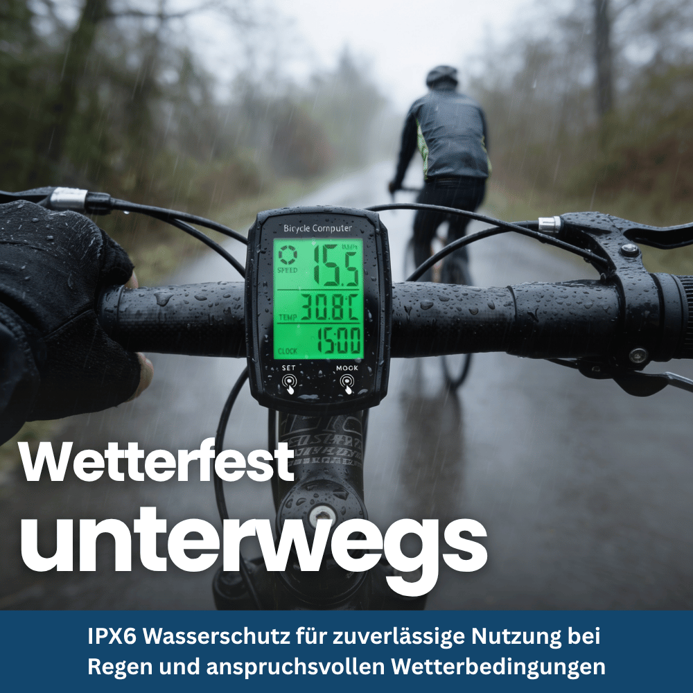 Digital Bike Computer with Speedometer & Odometer