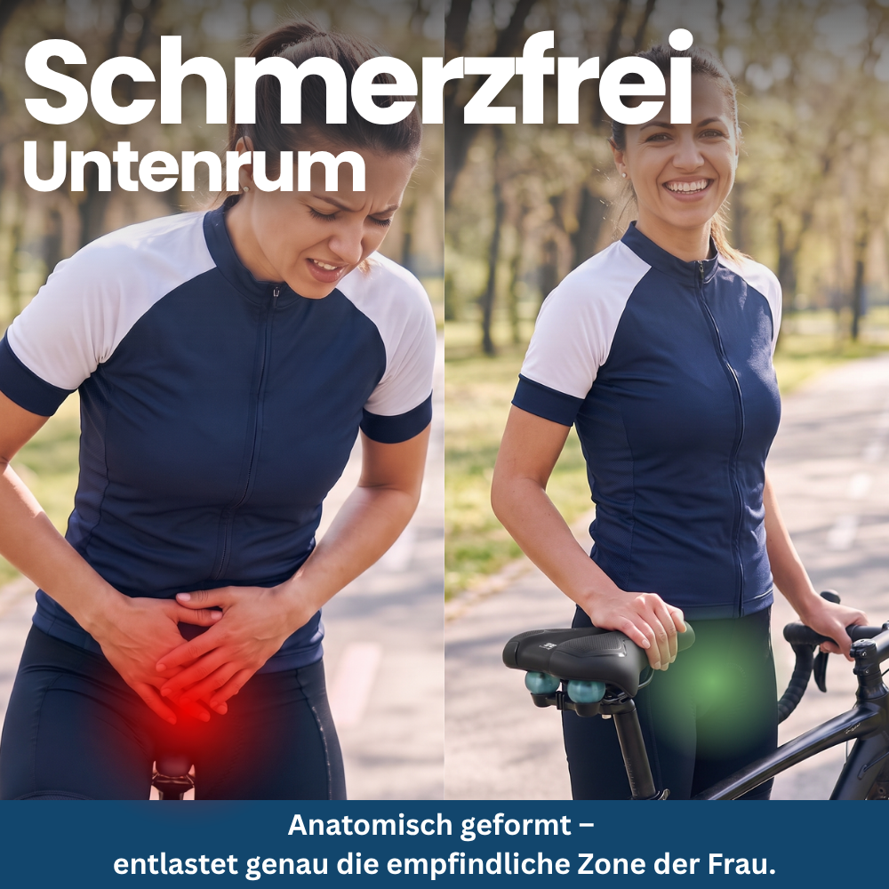 [de] Schmerzfrei im Intimbereich - anatomisch geformte Entlastung für Frauen
