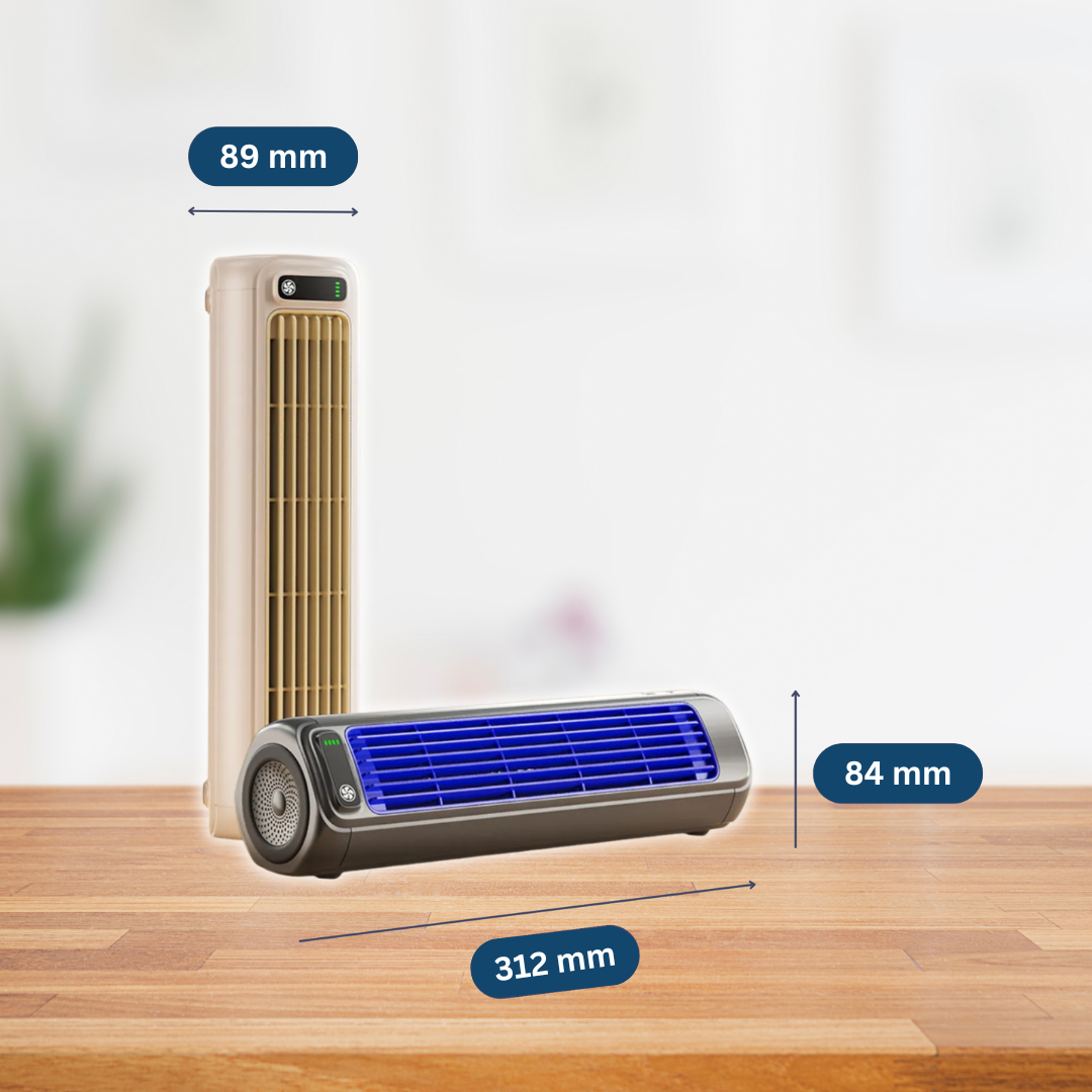 Tragbare Klimaanlage mit 3 Geschwindigkeiten