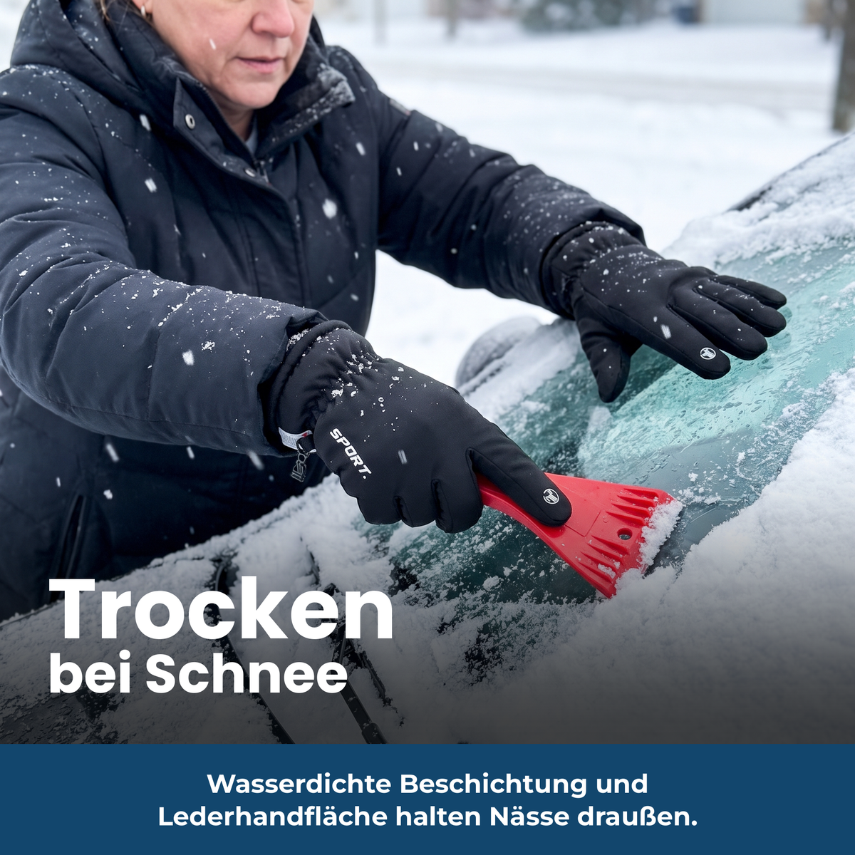 ThermoSmart Handschuhe – Trocken bei Schnee