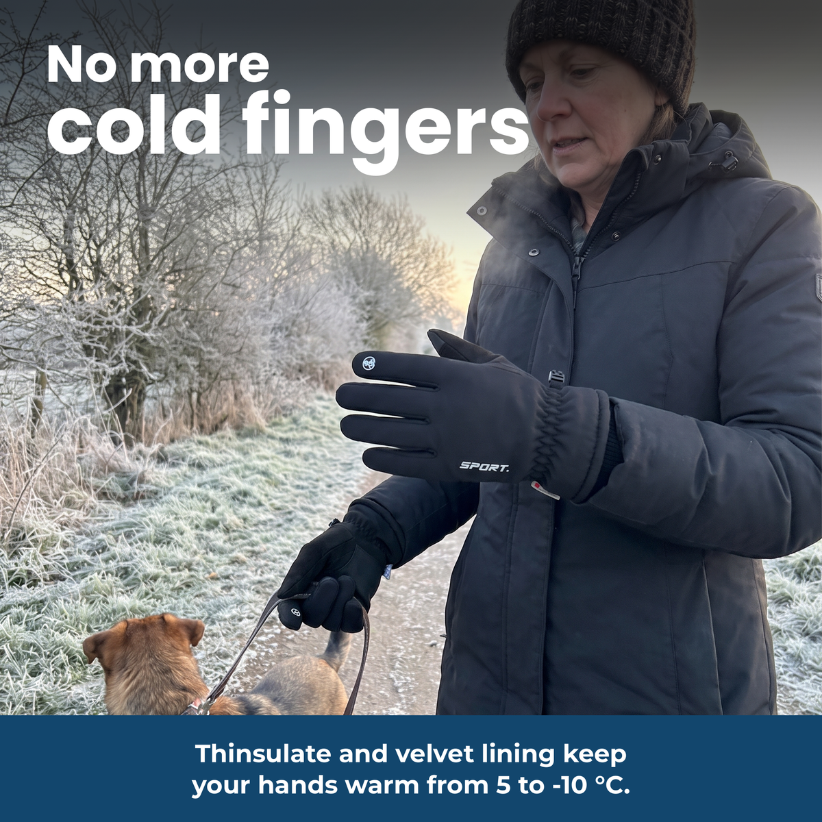 ThermoSmart Gloves – No more cold fingers