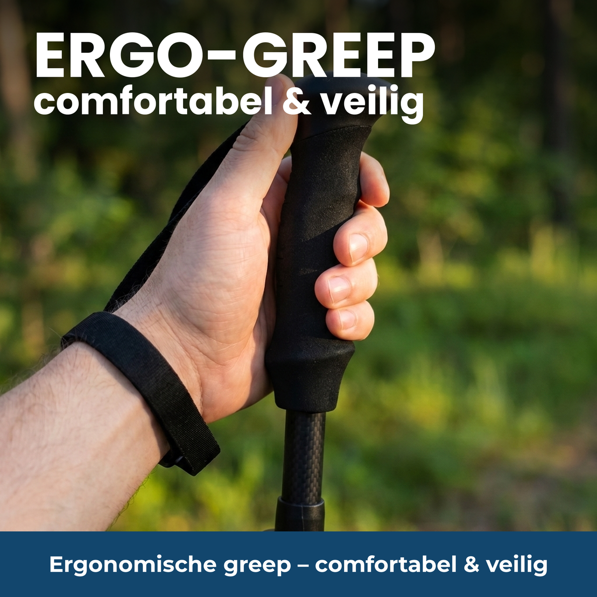Ergonomische greep – comfortabel & veilig